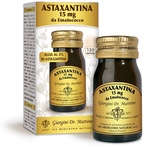 ASTAXANTINA 120 PASTIGLIE HEMATOCOCCUS PLUVIALIS - Farmaunclick.it