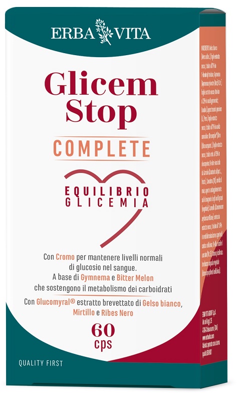 GLICEM STOP COMPLETE 60 CAPSULE - Farmaunclick.it