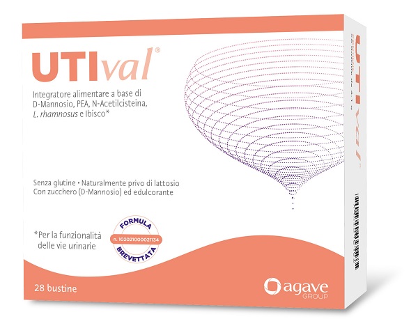 UTIVAL 28 BUSTINE NATURALMENTE PRIVO DI LATTOSIO CON ZUCCHERO D-MANNOSIO ED EDULCORANTE FORMULA BREVETTATA N. 102021000021134 - Farmaunclick.it