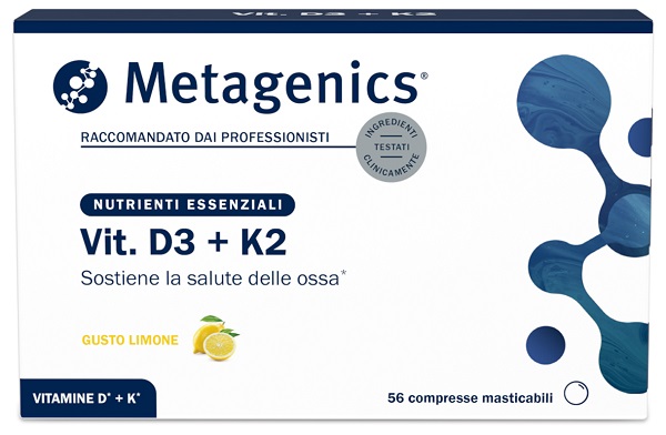 VIT D3+K2 56 COMPRESSE MASTICABILI - Farmaunclick.it