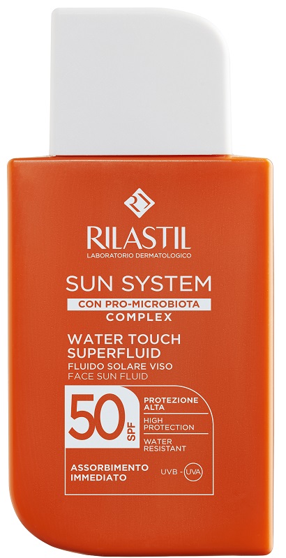 RILASTIL SUN SPF50 WATER SUPERFLUID 50 ML - Farmaunclick.it