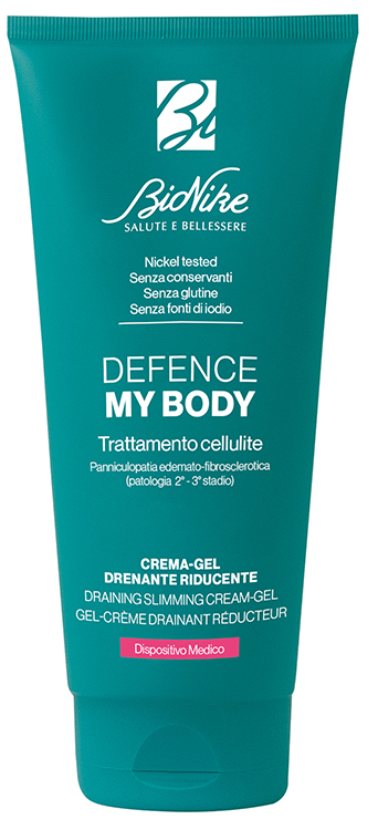 DEFENCE MY BODY TRATTAMENTO CELLULITE CREMA-GEL DRENANTE RIDUCENTE 75 ML - Farmaunclick.it