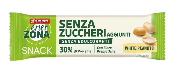 ENERZONA SNACK ARACHIDI COPERTURA BIANCA AL LATTE SENZA ZUCCHERI AGGIUNTI 33 G - Farmaunclick.it
