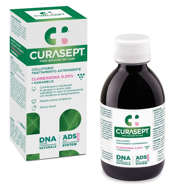 CURASEPT COLLUTORIO ADS DNA TRATTAMENTO ASTRINGENTE 200 ML - Farmaunclick.it
