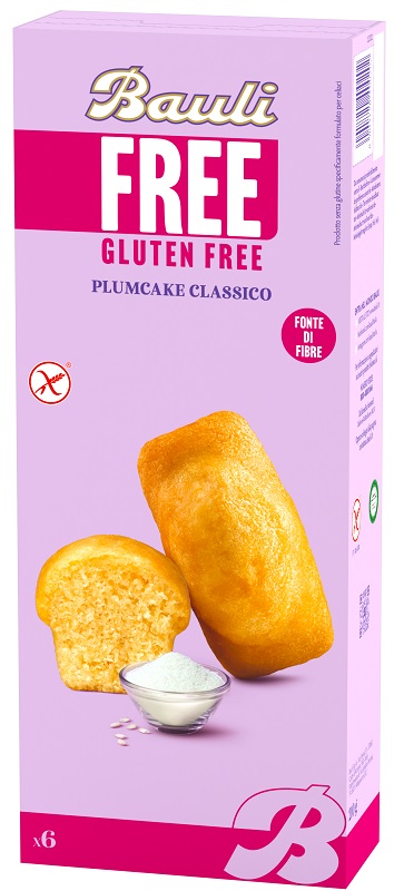 BAULI FREE PLUMCAKE CLASSICO 6 PEZZI DA 35 G - Farmaunclick.it