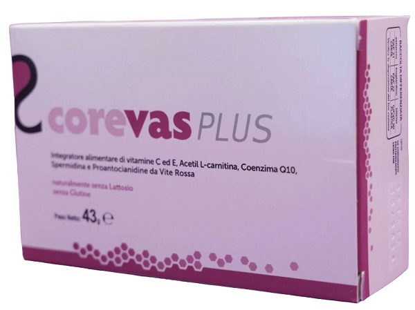 COREVAS PLUS 30 COMPRESSE NUOVA FORMULAZIONE - Farmaunclick.it