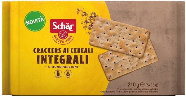SCHAR CRACKERS CEREALI INTEGRALI 6 PEZZI DA 35 G - Farmaunclick.it
