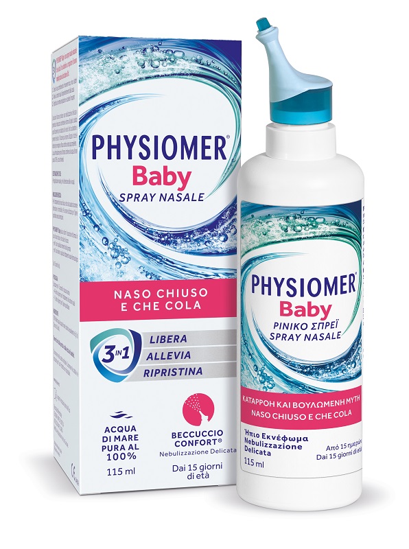 SPRAY NASALE PHYSIOMER BABY 115 ML - Farmaunclick.it