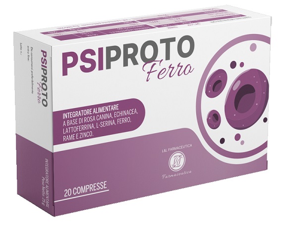 PSIPROTO FERRO 20 COMPRESSE - Farmaunclick.it