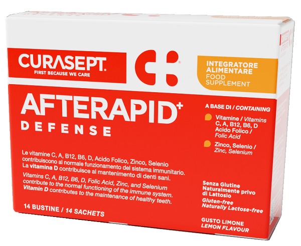 CURASEPT AFTERAPID DEFENSE 14 BUSTINE - Farmaunclick.it