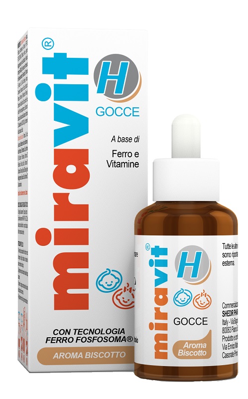 MIRAVIT H GOCCE 15 ML BISCOTTO - Farmaunclick.it