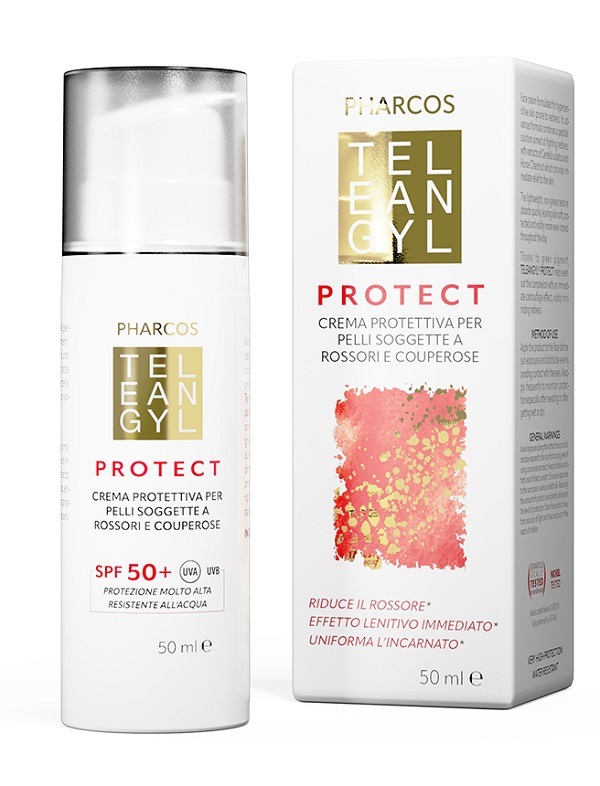 TELEANGYL PROTECT SPF50+ PHARCOS 50 ML - Farmaunclick.it