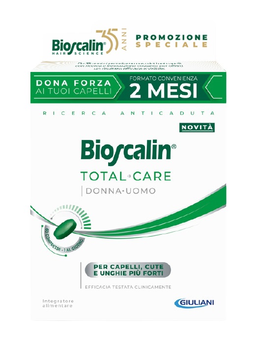 BIOSCALIN TOTAL CARE 60 COMPRESSE PROMO - Farmaunclick.it