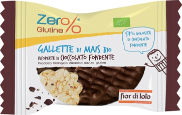 ZER% GLUTINE GALLETTE MAIS RICOPERTE CIOCCOLATO FONDENTE BIO 32 G - Farmaunclick.it