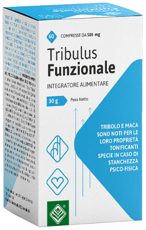 TRIBULUS FUNZIONALE 60 COMPRESSE - Farmaunclick.it