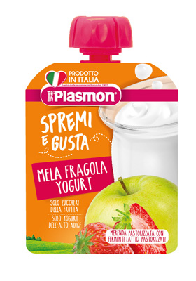 SPREMI E GUSTA FRAGOLA MELA YOGURT 85 G - Farmaunclick.it