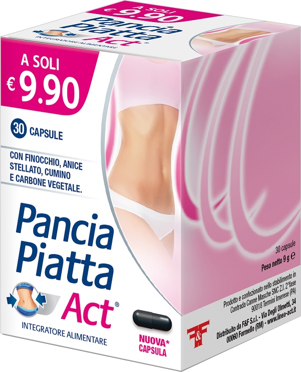 PANCIA PIATTA ACT 30 CAPSULE - Farmaunclick.it