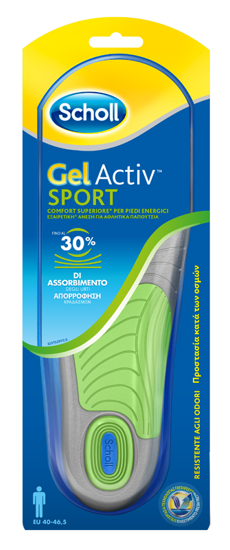 SCHOLL GEL ACTIV SPORT UOMO - Farmaunclick.it