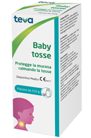 BABY TOSSE TEVA SCIROPPO 210 G - Farmaunclick.it