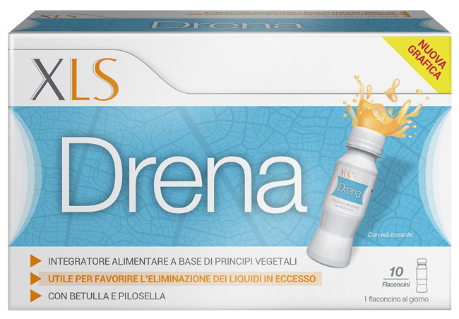 XLS DRENA 10 FLACONCINI X 10 ML - Farmaunclick.it