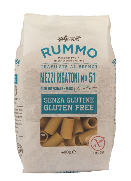 RUMMO MEZZI RIGATONI N51 DI RISO INTEGRALE E MAIS 400 G - Farmaunclick.it