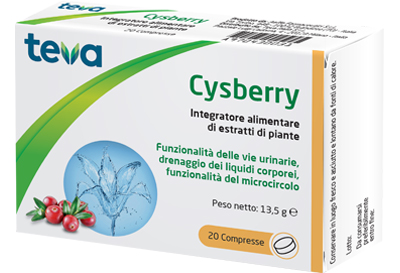 CYSBERRY TEVA 20 COMPRESSE - Farmaunclick.it