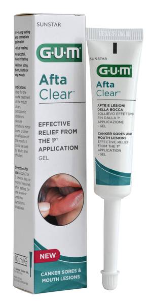 GUM AFTACLEAR GEL 10 ML - Farmaunclick.it