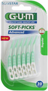 GUM SOFT-PICKS ADVANCED 30 PEZZI - Farmaunclick.it