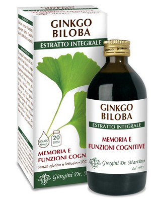 GINKGO BILOBA ESTRATTO INTEGRALE 200 ML - Farmaunclick.it