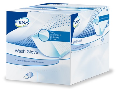 GUANTO PER IGIENE TENA WASH 50 PEZZI - Farmaunclick.it