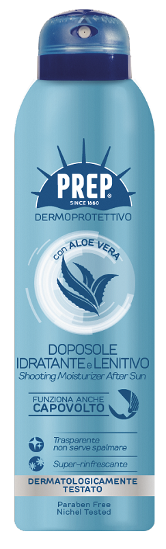 PREP DERMOPROTETTIVO DOPOSOLE IDRATANTE E LENITIVO CON ALOE VERA 150 ML - Farmaunclick.it