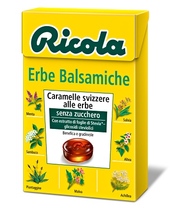 RICOLA ERBE BALSAMICHE SENZA ZUCCHERO 50 G - Farmaunclick.it
