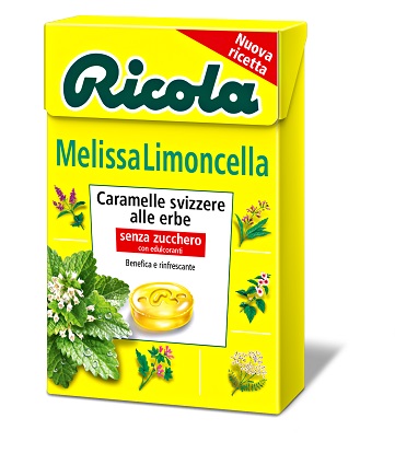 RICOLA MELISSA LIMONCELLA SENZA ZUCCHERO 50 G - Farmaunclick.it