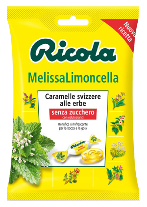 RICOLA MELISSA LIMONCELLA SENZA ZUCCHERO 70 G - Farmaunclick.it