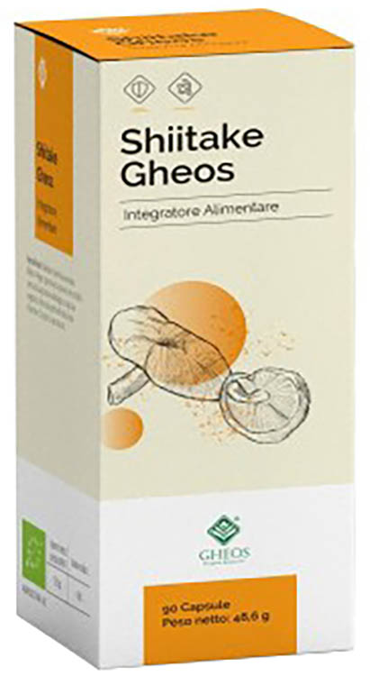 SHIITAKE GHEOS 90 CAPSULE DA 540 MG - Farmaunclick.it
