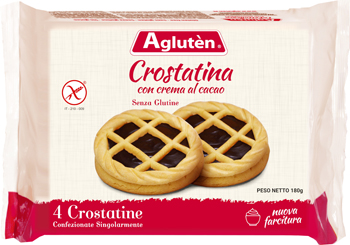 AGLUTEN CROSTATINA CON CREMA DI CACAO 180 G - Farmaunclick.it
