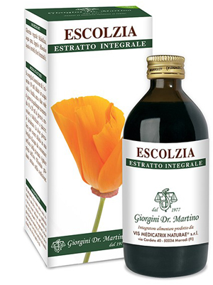 ESCOLZIA ESTRATTO INTEGRALE 200 ML - Farmaunclick.it