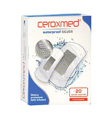 CEROXMED WATERPROOF SILVER 20 PEZZI ASSORTITI - Farmaunclick.it