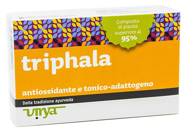 TRIPHALA VIRYA 60 COMPRESSE 500MG - Farmaunclick.it