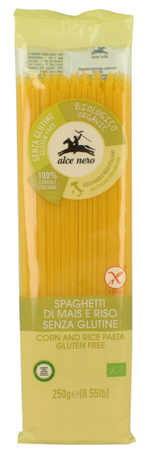 SPAGHETTI MAIS/RISO BIO 250 G - Farmaunclick.it