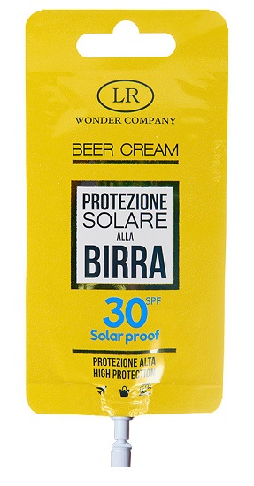 BEER CREAM PROTEZIONE SOLARE ALTA ALLA BIRRA SPF 30 15 ML - Farmaunclick.it