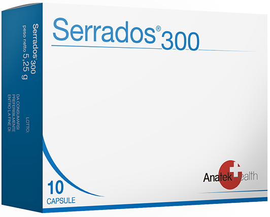 SERRADOS 300 10 CAPSULE - Farmaunclick.it