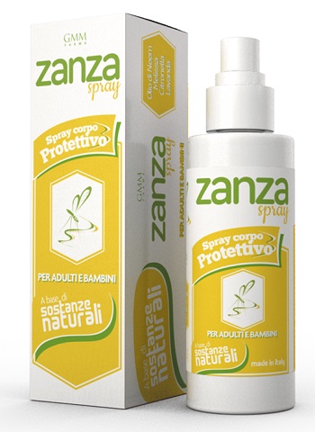 ZANZA SPRAY CORPO PROTETTIVO PER ADULTI E BAMBINI 100 ML - Farmaunclick.it