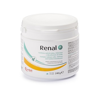 RENAL P MANGIME COMPLEMENTARE PER CANI E GATTI BARATTOLO 240 G - Farmaunclick.it