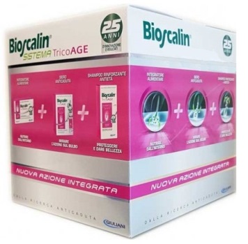 BIOSCALIN TRICOAGE COMPRESSE + SIERO + SHAMPOO - Farmaunclick.it