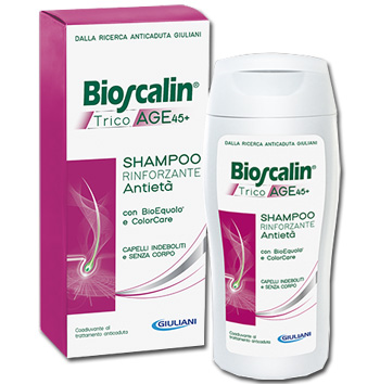 BIOSCALIN TRICOAGE SHAMPOO 200 + 200 ML - Farmaunclick.it