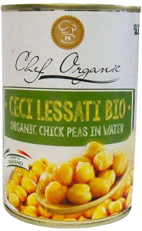 CHEF ORGANIC CECI LESSATI 400 G - Farmaunclick.it