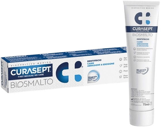 CURASEPT BIOSMALTO CARIE DENTIFRICIO 75 ML - Farmaunclick.it