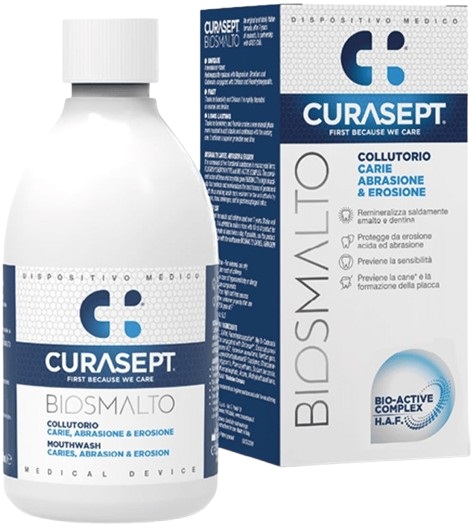 CURASEPT BIOSMALTO COLLUTORIO CARIE ABRASIONE&EROSIONE 300 ML - Farmaunclick.it