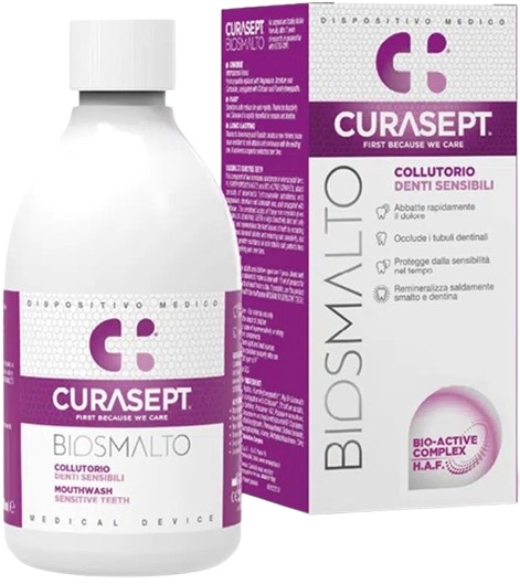 CURASEPT BIOSMALTO COLLUTORIO DENTI SENSIBILI 300 ML - Farmaunclick.it